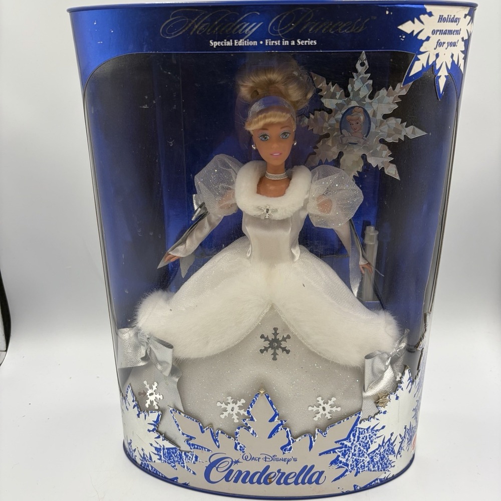 Vtg Barbie Holiday Princess Walt Disney's Cinderella Special Edition Mattel NRFB